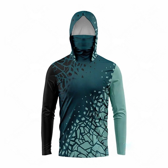 Fishing Shirt Uv Protection - Pakaian Memancing MALFC untuk Pria, Kaos