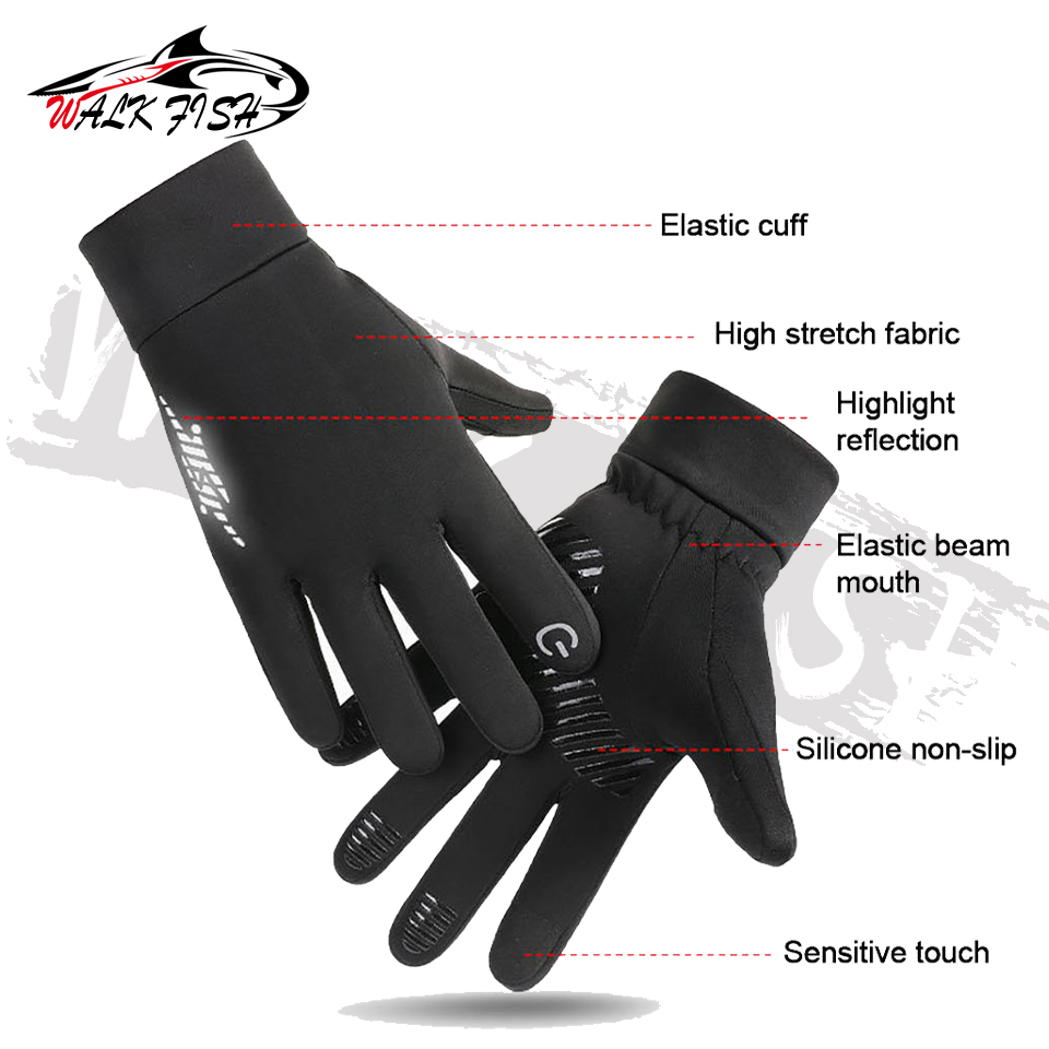 WALK FISH Sarung Tangan Memanc - Fishing Gloves ulasan dan harga