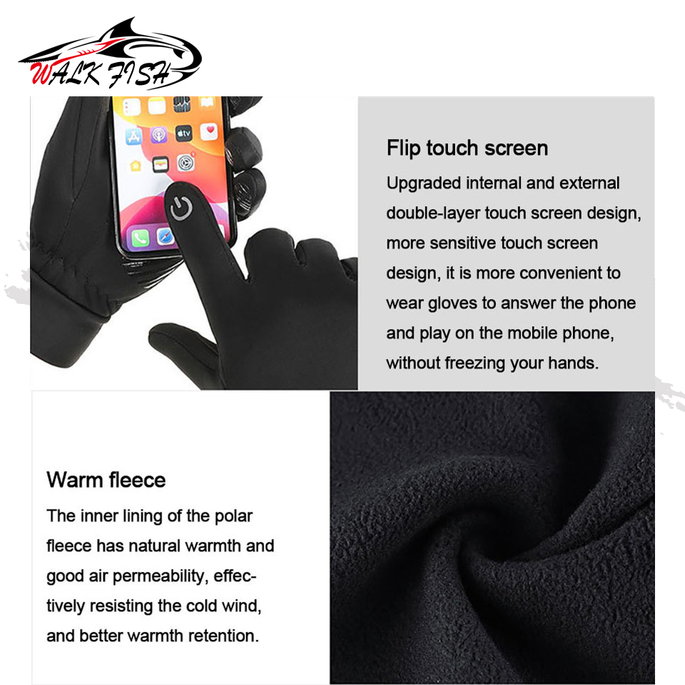 WALK FISH Sarung Tangan Memanc - Fishing Gloves ulasan dan harga