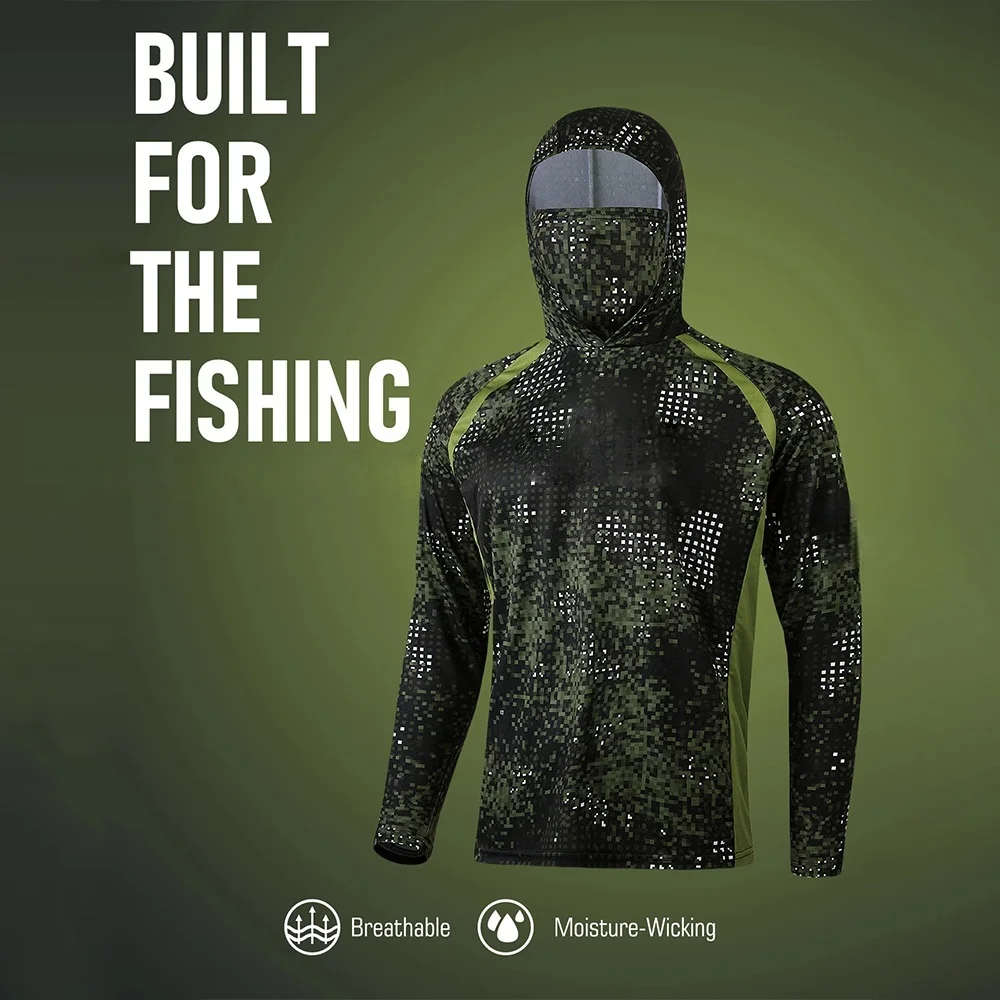 Pakaian Memancing Pria, Kemeja - Fishing Shirt Uv Protection ulasan dan harga